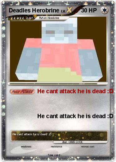 Pokemon Deadles Herobrine