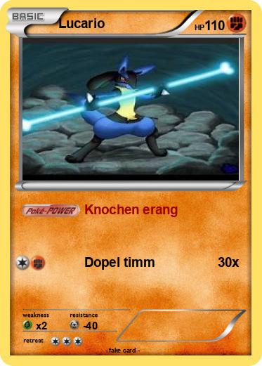 Pokemon Lucario