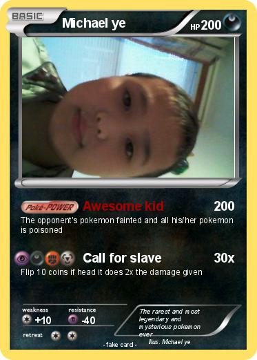 Pokemon Michael ye
