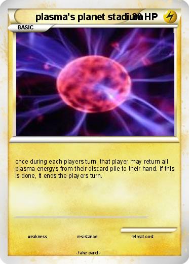 Pokemon plasma's planet stadium
