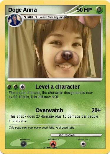Pokemon Doge Anna