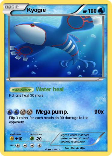 Pokemon Kyogre