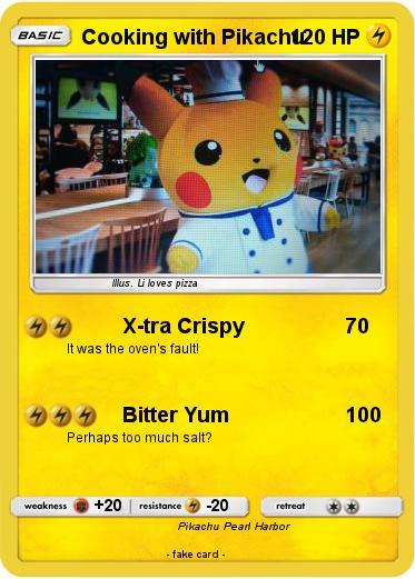 Pokemon Cooking with Pikachu