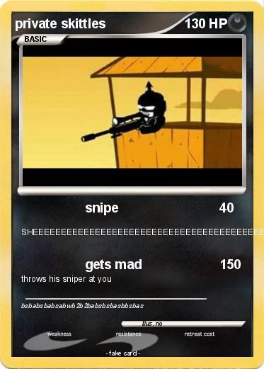 Pokemon private skittles