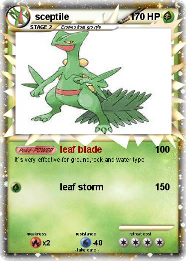 Pokemon sceptile