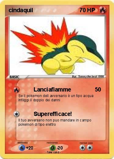 Pokemon cindaquil