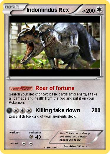 Pokemon Indomindus Rex