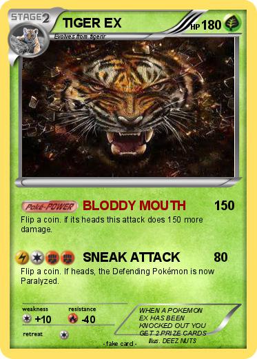 Pokemon TIGER EX