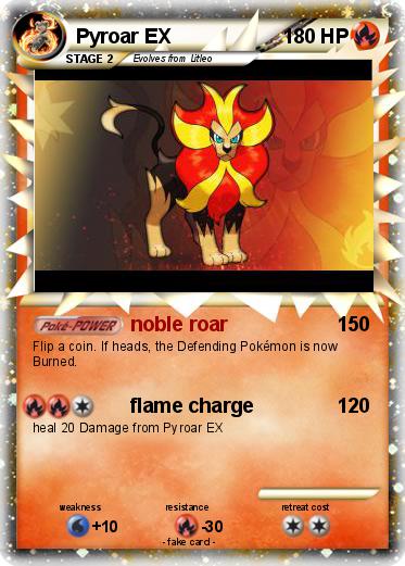 Pokemon Pyroar EX