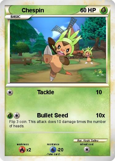 Pokemon Chespin