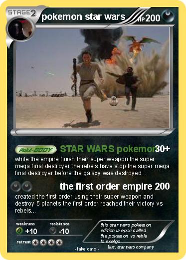 Pokemon pokemon star wars