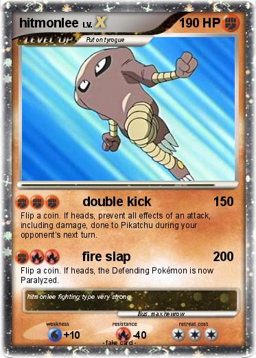 Pokemon hitmonlee