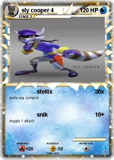 Pokemon sly cooper 4