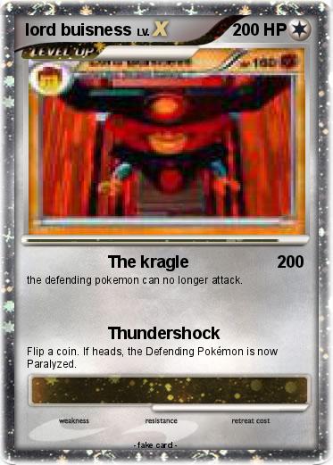 Pokemon lord buisness