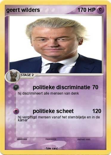 Pokemon geert wilders