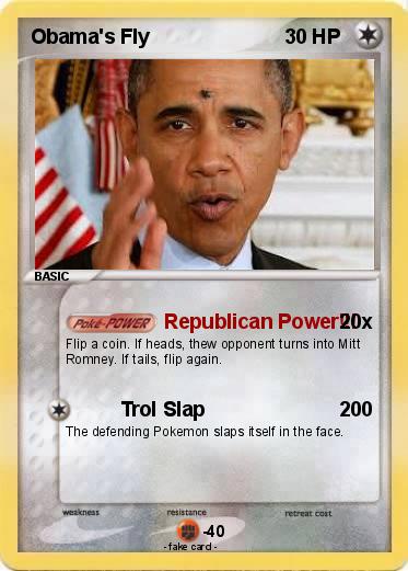 Pokemon Obama's Fly