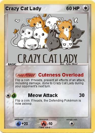 Pokemon Crazy Cat Lady