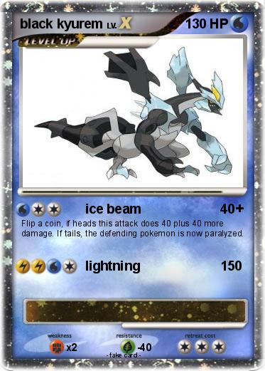 Pokemon black kyurem