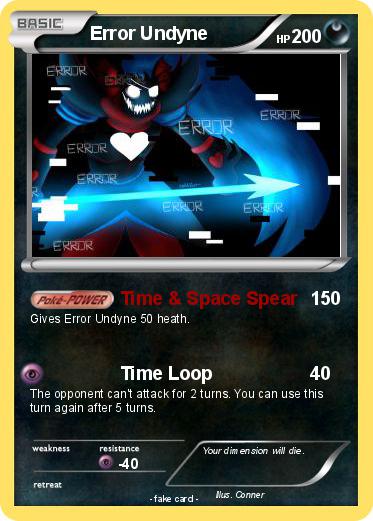 Pokemon Error Undyne