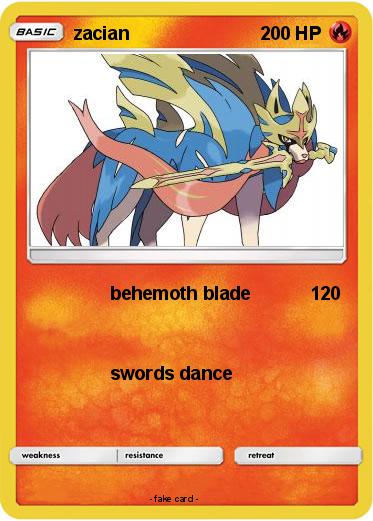 Pokemon zacian