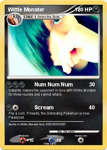 Pokemon Wittle Monster
