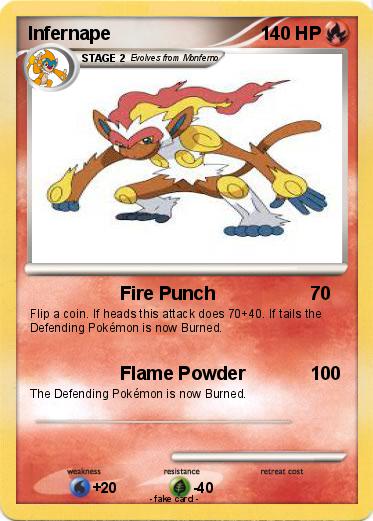 Pokemon Infernape