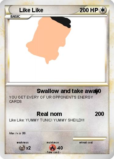Pokemon Like Like