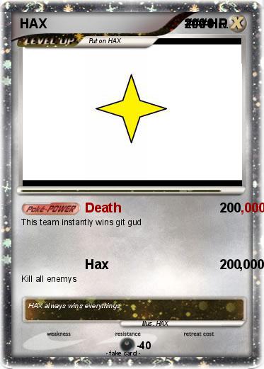 Pokemon HAX                                      ###0