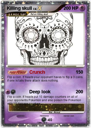 Pokemon Killing skull