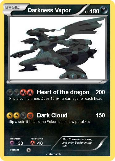 Pokemon Darkness Vapor