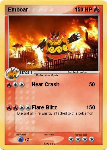Pokemon Emboar