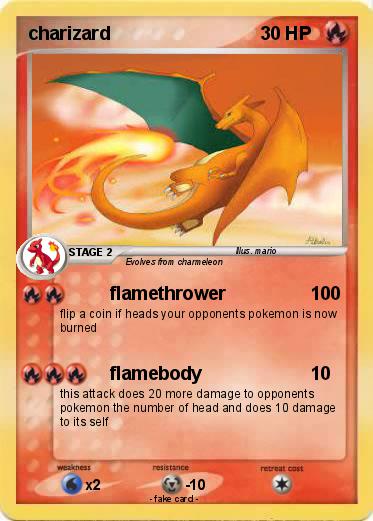 Pokemon charizard