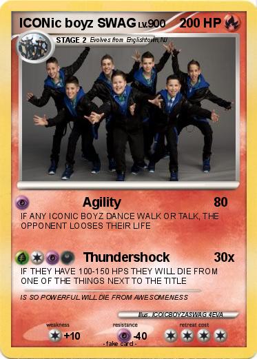 Pokemon ICONic boyz SWAG