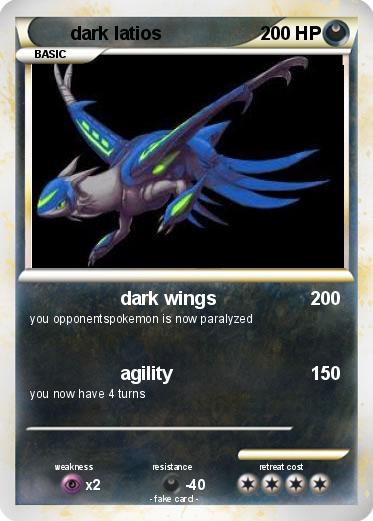 Pokemon dark latios