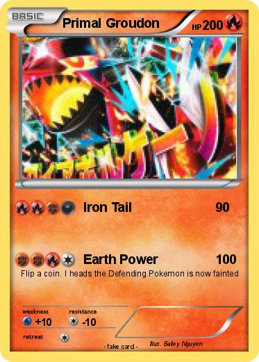 Pokemon Primal Groudon