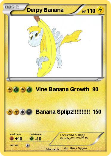 Pokemon Derpy Banana