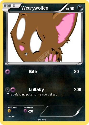Pokemon Wearywolfen
