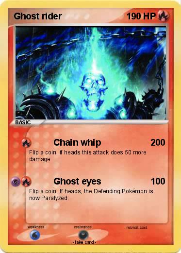 Pokemon Ghost rider