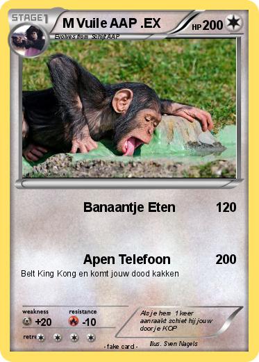 Pokemon M Vuile AAP .EX
