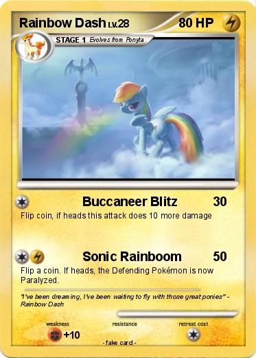 Pokemon Rainbow Dash