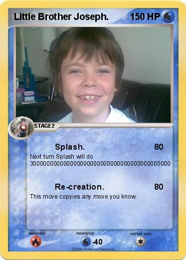 Pokemon Little Brother Joseph.