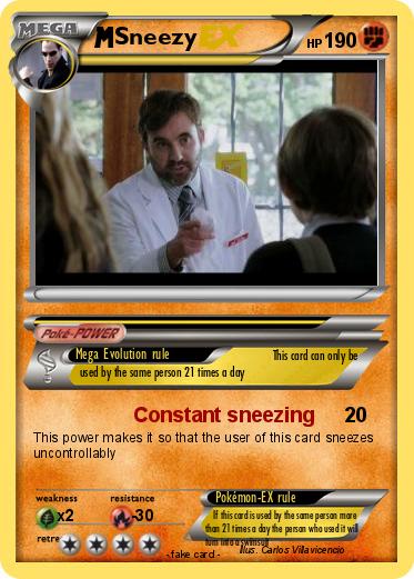 Pokemon Sneezy