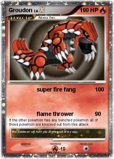 Pokemon Groudon