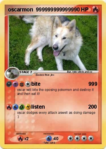 Pokemon oscarmon  9999999999999