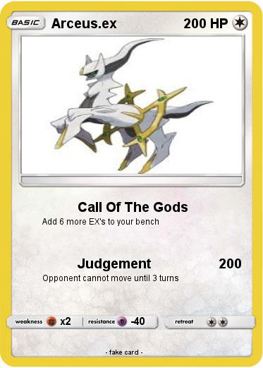 Pokemon Arceus.ex