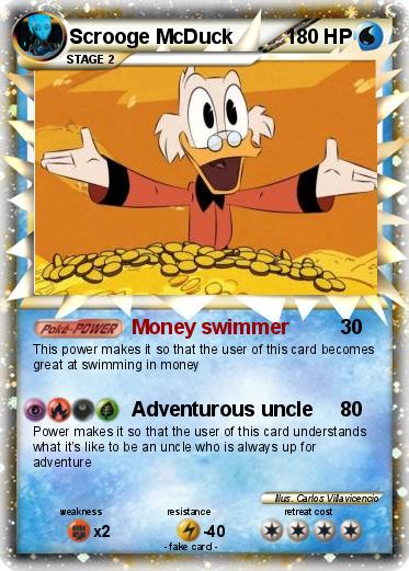 Pokemon Scrooge McDuck
