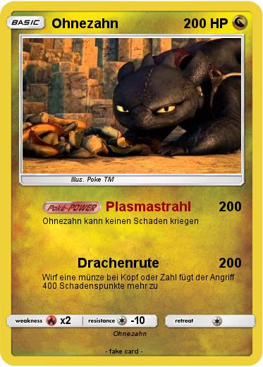 Pokemon Ohnezahn