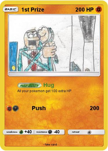 Pokemon 1st Prize