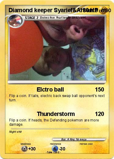 Pokemon Diamond keeper Syarief&Arsanto