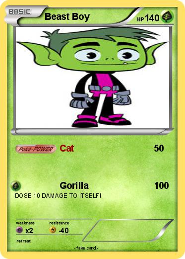 Pokemon Beast Boy